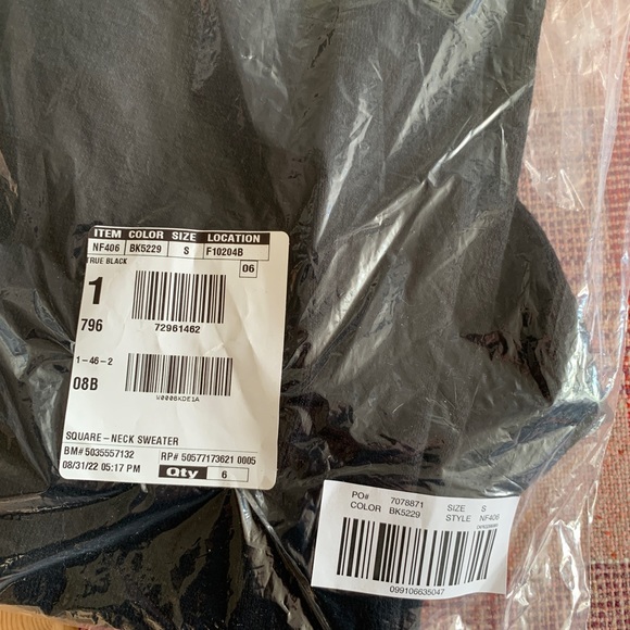 Madewell Square Neck Sweater Tee - Picture 10 of 11